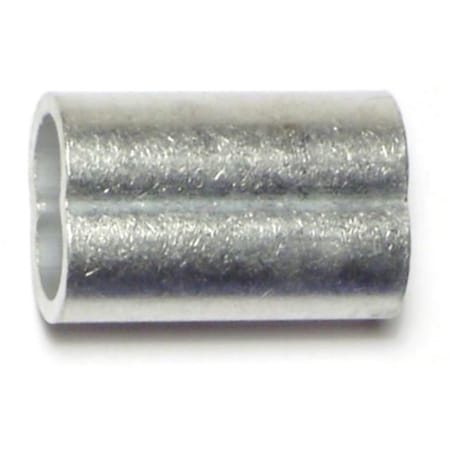 Midwest Fastener 1/4" Aluminum Rope Ferrules 6PK 74704